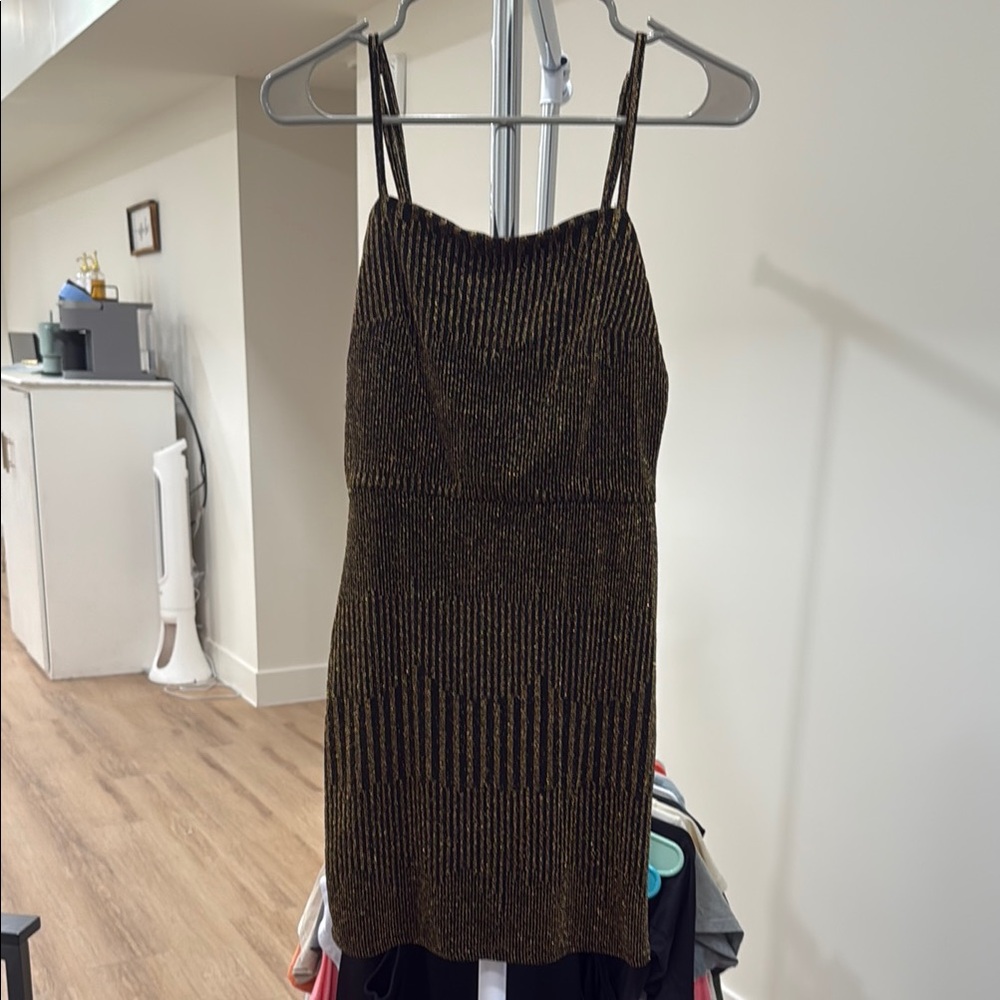 Miami Gray Ribbed Sheath Mini Dress
